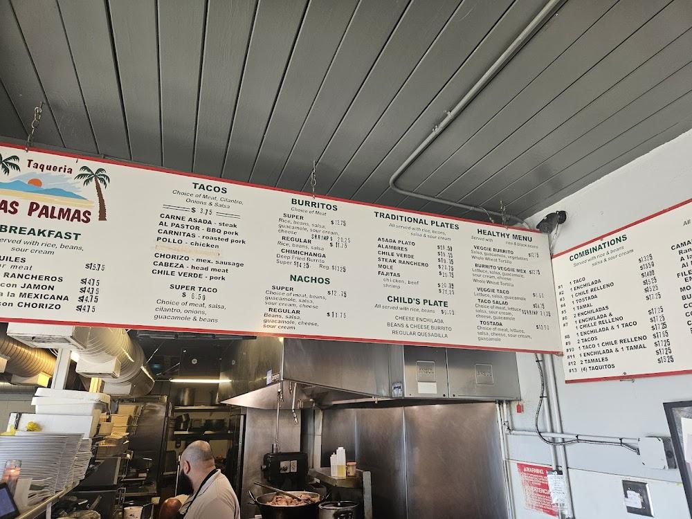 Taqueria Las Palmas Menu image 3