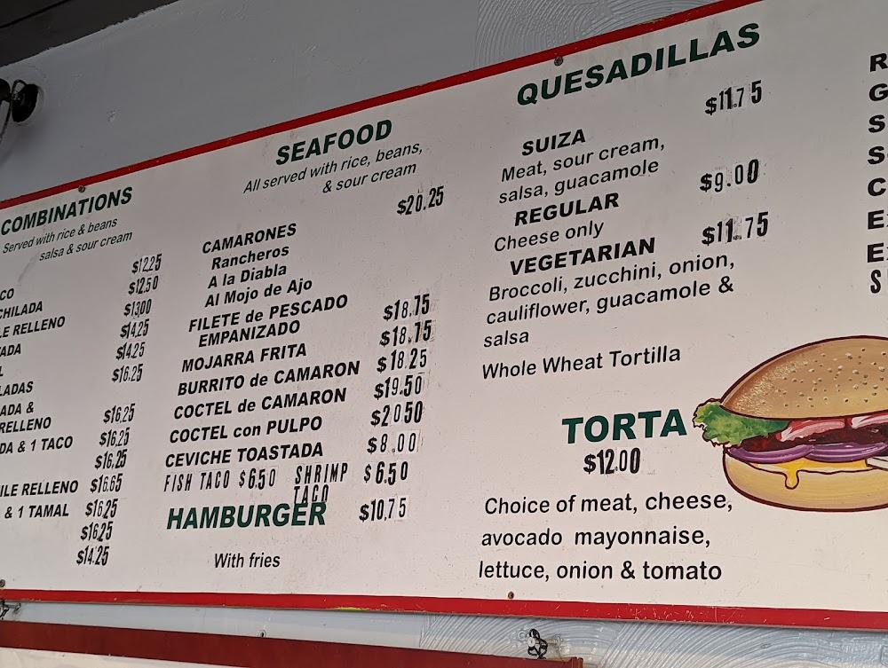 Taqueria Las Palmas Menu image 4